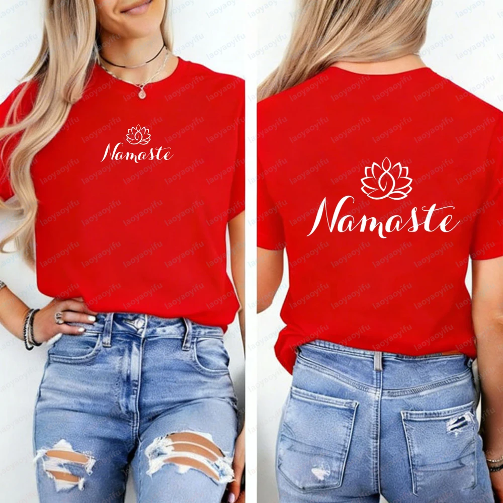 Namaste T Shirt Trending Yoga  - огляд і ціна Yoga Pilates Girl