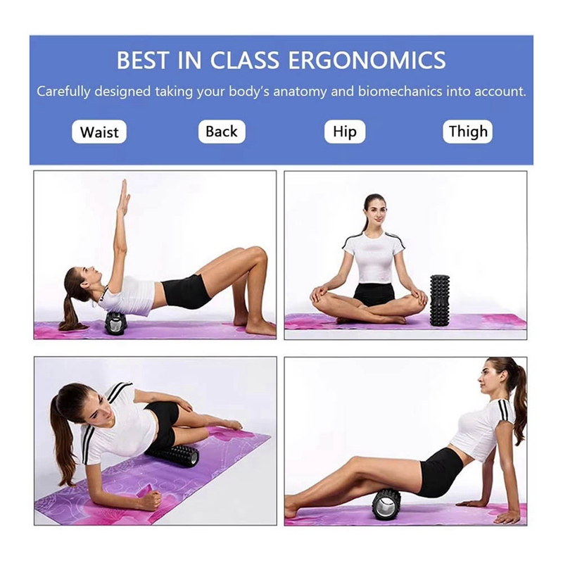 5 in 1 Yoga Foam Roller Muscle - огляд і ціна Pilates Yoga Roller