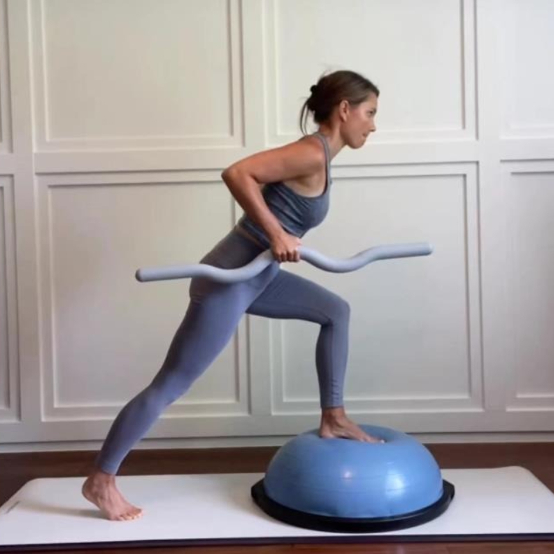 Weighted Pilates Bar with Sili - огляд і ціна Pilates Yoga Training
