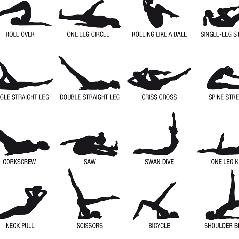 Frameless Pilates Workout Char - огляд і ціна Pilates With Yoga